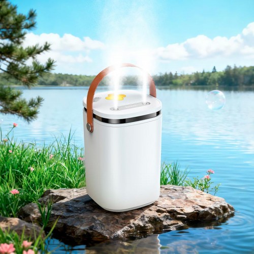 Зволожувач повітря HOCO Mist double spray humidifier HX35 |2L, 30h| white
