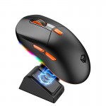 Миша MEETION Wired+2.4G+Bluetooth Gaming Mouse With Charing Base GW38 |6 Keys, 8000dpi, 30-60h, RGB| black