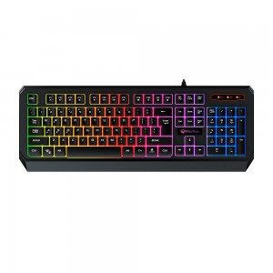 Клавіатура MEETION Gaming Wired Rainbow Backlit Keyboard MT-K9320 |UA/RU/EN розгортки| black