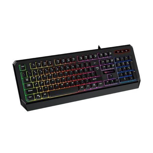 Клавіатура MEETION Gaming Wired Rainbow Backlit Keyboard MT-K9320 |UA/RU/EN розгортки| black