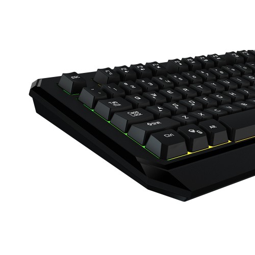 Клавіатура MEETION Gaming Wired Rainbow Backlit Keyboard MT-K9320 |UA/RU/EN розгортки| black