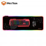 Коврик для мыши MeeTion с подсветкой Gaming Mouse Pad RGB MT-PD121 черный