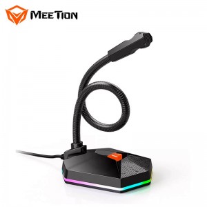 Игровой микрофон MeeTion MT-MC13 RGB |USB|