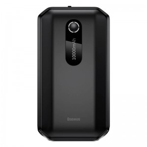 Пусковое устройство (бустер) для авто BASEUS Super Energy Air Car Jump Starter 10000mAh,Peakcurrent 1000A |1USB/1Type-C, 2.4A| (CGNL020101) black