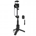 Монопод-тріпод HOCO Feliz single-axis live broadcast holder K90 |160-700, 4.5-7"| black
