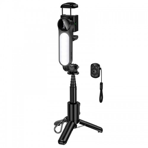 Монопод-тріпод HOCO Feliz single-axis live broadcast holder K90 |160-700, 4.5-7"| black