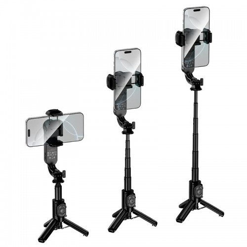 Монопод-тріпод HOCO Feliz single-axis live broadcast holder K90 |160-700, 4.5-7"| black