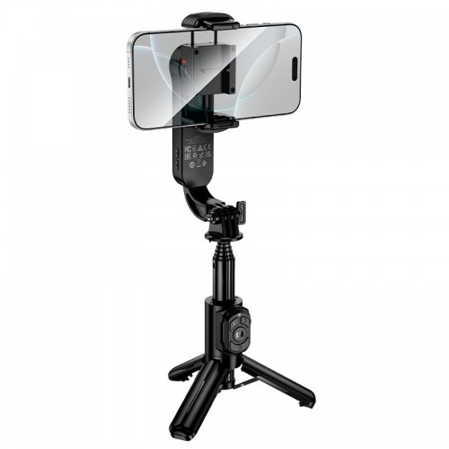 Монопод-тріпод HOCO Feliz single-axis live broadcast holder K90 |160-700, 4.5-7"| black