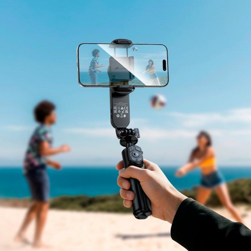 Монопод-тріпод HOCO Feliz single-axis live broadcast holder K90 |160-700, 4.5-7"| black