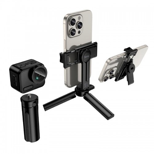 Штатив HOCO Prestigio mini tripod K100 |4.5-7", 65-90mm| black