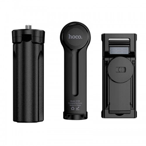 Штатив HOCO Prestigio mini tripod K100 |4.5-7", 65-90mm| black