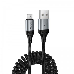 Кабель HOCO Micro USB Nuevo charging data cable X121 |1.5m, 2.4A| black