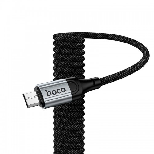 Кабель HOCO Micro USB Nuevo charging data cable X121 |1.5m, 2.4A| black