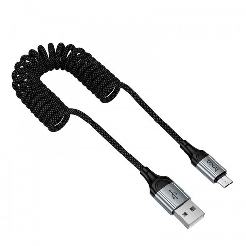 Кабель HOCO Micro USB Nuevo charging data cable X121 |1.5m, 2.4A| black