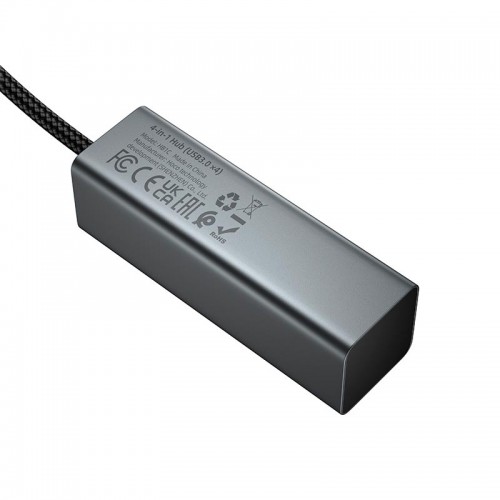 Переходник HOCO 4-in-1 converter (Type-C to USB3.0*4) HB1C |0.2m, 5Gbps|