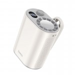 Портативний вентилятор HOCO portable fan HX609 |100 Levels, 9.5h, 70dB| з зажимом white
