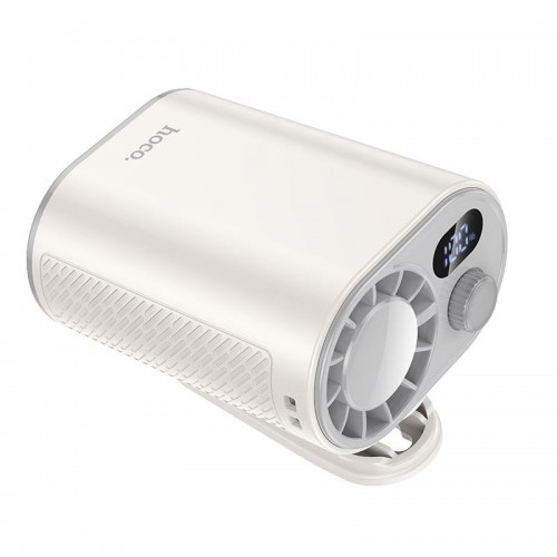 Портативний вентилятор на кліпсі HOCO portable fan HX609 |100 Levels, 9.5h, 70dB| white