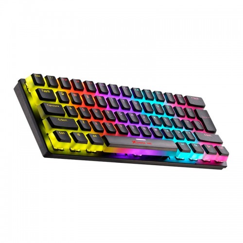 Ігрова клавіатура XTRIKE ME mechanical keyboard GK-985P ENG Layots |61keys, 21 keys anti-ghosting| black