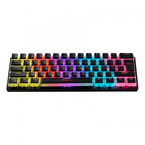 Ігрова клавіатура XTRIKE ME mechanical keyboard GK-985P ENG Layots |61keys, 21 keys anti-ghosting| black