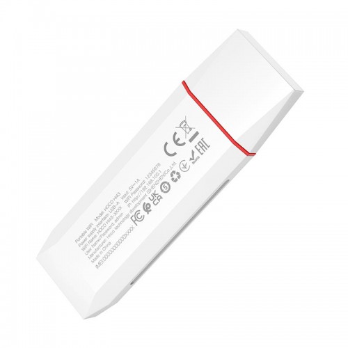 4G портативний роутер HOCO Mobile portable WiFi HI43 (WiFi6) (Europe Asia and Africa) white