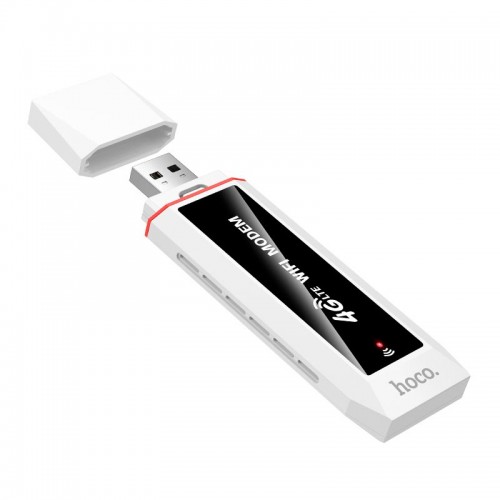 4G портативний роутер HOCO Mobile portable WiFi HI43 (WiFi6) (Europe Asia and Africa) white