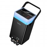 Повербанк для ноутбука 65W Hoco DB103A 60000mAh з ліхтарем та 3 кабелями black