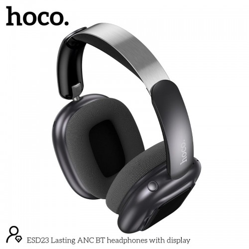 Наушники HOCO Lasting ANC BT headphones with display ESD23 |BT6.0, 25/27h|