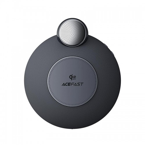 Акустика ACEFAST speaker with wireless charger K10 Air IPX4 |BT5.4, Qi2 25W, RGB, TWS|