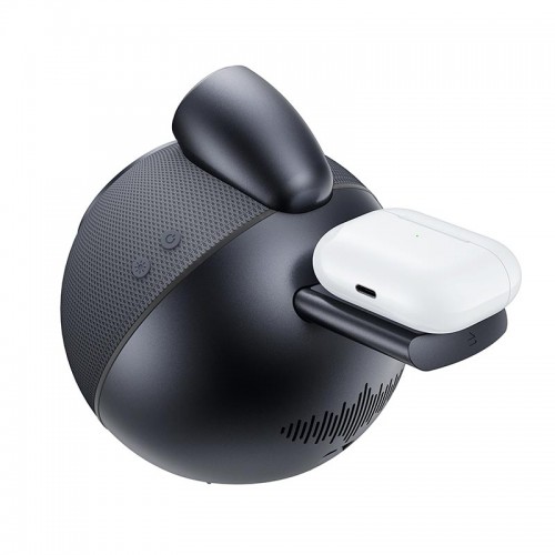 Акустика ACEFAST speaker with wireless charger K10 Air IPX4 |BT5.4, Qi2 25W, RGB, TWS|