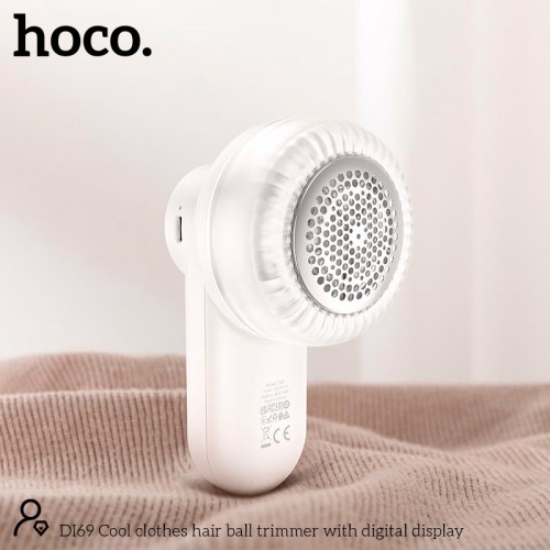 Машинка от катышков на одежде HOCO Cool clothes hair ball trimmer with digital display DI69 |7800rpm, 50min|