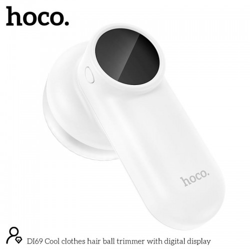 Машинка от катышков на одежде HOCO Cool clothes hair ball trimmer with digital display DI69 |7800rpm, 50min|