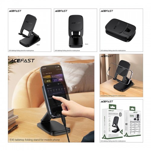 Держатель ACEFAST tabletop folding stand for mobile phone E45 |90/180°|