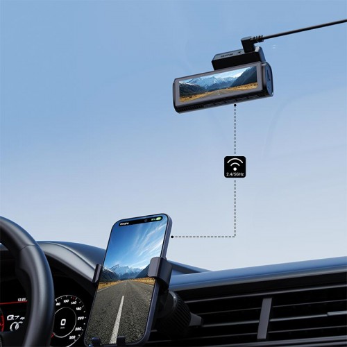 Відеореєстратор ACEFAST 4K dual-channel dash cam X2 |3.59", 4k/30fps, Wi-Fi, GPS| black