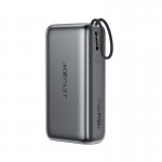 Повербанк 45W AceFast M34 20000mAh с кабелем Type-C Серый