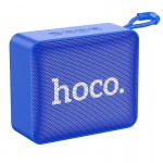 Акустика HOCO Gold brick sports BT speaker BS51 |BT5.1, TWS,  USB/AUX/TF/FM, 4h| blue