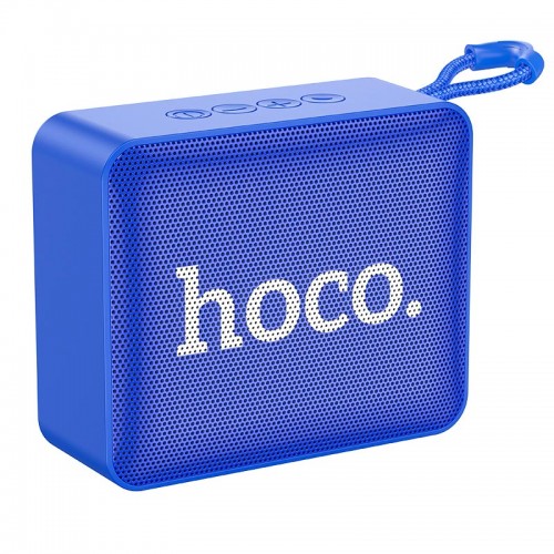 Акустика HOCO Gold brick sports BT speaker BS51 |BT5.1, TWS, USB/AUX/TF/FM, 4h| blue