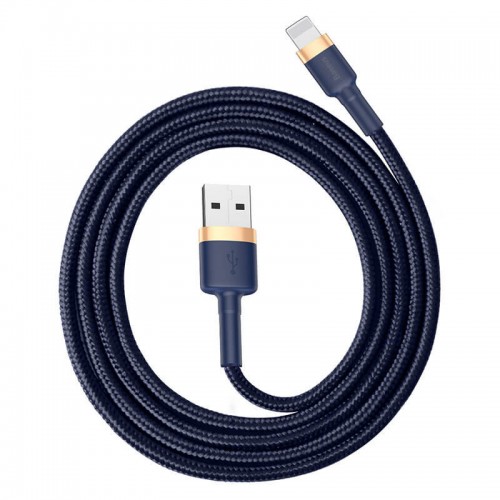 Кабель Lightning BASEUS cafule |2.4A, 1M| (CALKLF-B19) black
