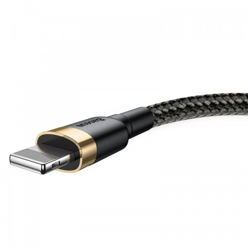 Кабель Lightning BASEUS cafule |2.4A, 1M| (CALKLF-B19) black