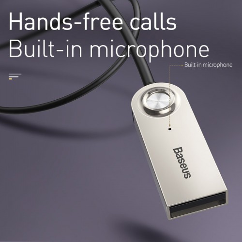 Адаптер Baseus Audio Wireless Adapter Cable BA01 |BT5.0| (CABA01-01)