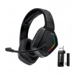 Навушники XTRIKE ME Tri-mode wirless headset GH-512W  |2x3.5mm*1+USB, 2.4G, RGB| black