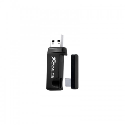 Навушники XTRIKE ME Tri-mode wirless headset GH-512W |2x3.5mm*1+USB, 2.4G, RGB| black