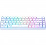 Клавиатура XTRIKE ME Tri-mode mechanical wireless keyboard GK-995W WH |68 Keys, BT/2.4G/Type-C, RGB, EN Layout| white