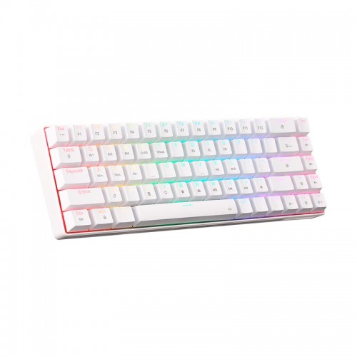 Клавиатура XTRIKE ME Tri-mode mechanical wireless keyboard GK-995W WH |68 Keys, BT/2.4G/Type-C, RGB, EN Layout|