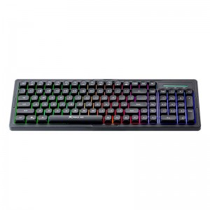 Клавиатура XTRIKE ME wired keyboard KB-309 BK |100 Keys, RGB, EN Layout|