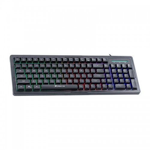 Клавиатура XTRIKE ME wired keyboard KB-309 BK |100 Keys, RGB, EN Layout|