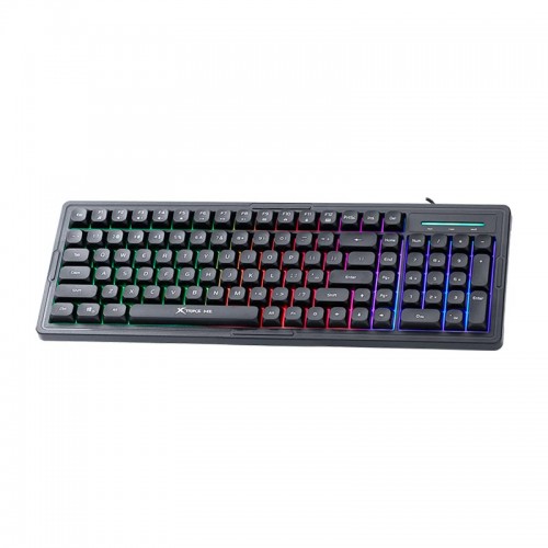 Клавиатура XTRIKE ME wired keyboard KB-309 BK |100 Keys, RGB, EN Layout|