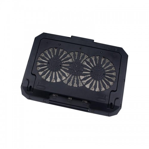 Підставка кулер для ноутбука XTRIKE ME Cooling Fan FN-818 |2 fan, 7 speed, RGB| black