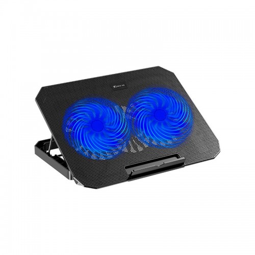 Підставка кулер для ноутбука XTRIKE ME Cooling Fan FN-818 |2 fan, 7 speed, RGB| black