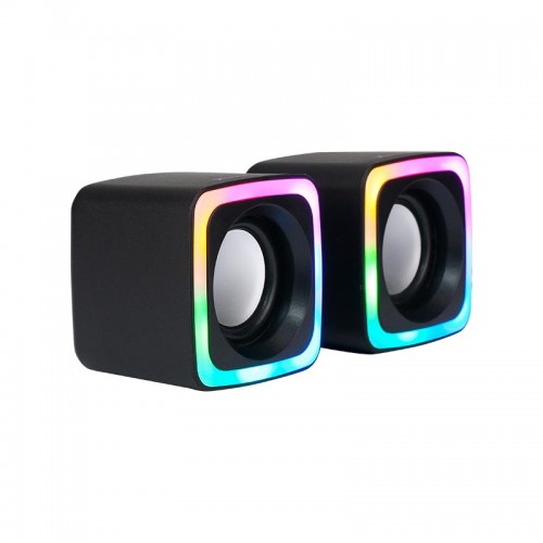 Акустика для ПК XTRIKE ME Wired Speaker SK-201 |3Wx2, 3.5mm+USB, RGB|