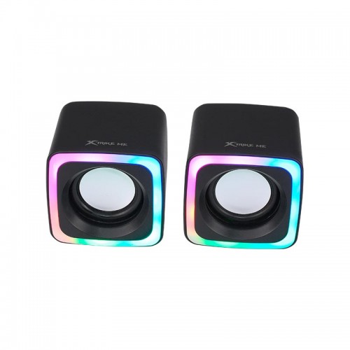 Акустика для ПК XTRIKE ME Wired Speaker SK-201 |3Wx2, 3.5mm+USB, RGB|